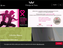 Tablet Screenshot of principedeviana.com